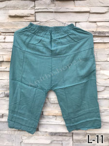 กางเกงเลเด็ก กางเกงขาก๊วย กางเกงนอน เอวยางยืด สีพื้น สำหรับเด็ก 6-8 ขวบ มีของพร้อมส่ง