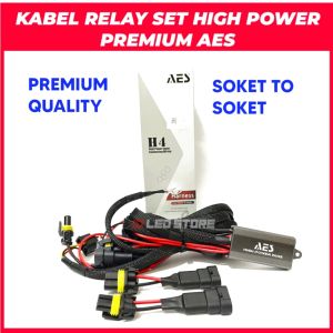 Kabel Relay Set High Power 600 Watt Premium Quality Merk AES