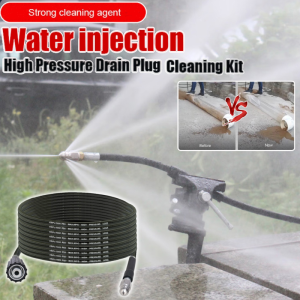 High Pressure Cleaning Sewer And Pipeline Sewage Pipe Tube Cleaner Hydro Jetting Kit Sewer Jetter High Pressure Hose Pipe Washer