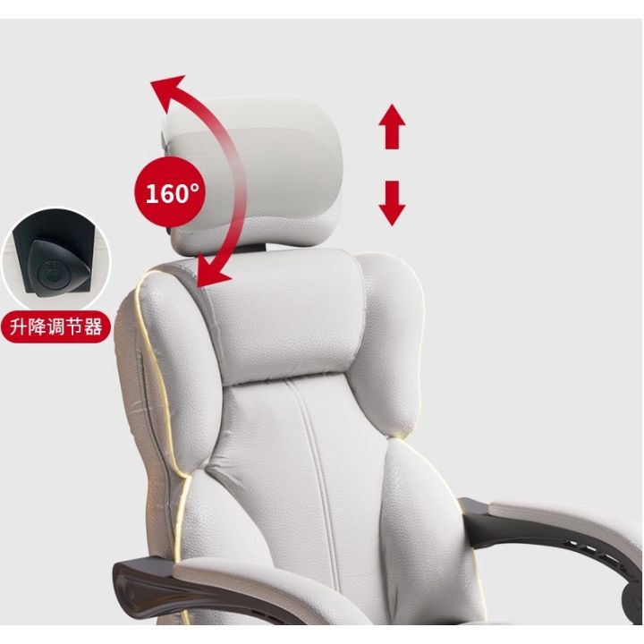 Home%20Office%20Working%20Computer%20Chair%20High%20Quality%20PU%20Comfortable%20Gaming%20Chair%20Backrest%20Adjustment%20Swivel%20Kerusi%20Komputer%20-%20Image%205