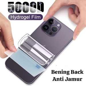 Hydrogel Belakang Anti Jamur Poco F4 5G F4 GT X4 GT X4 Pro X3 GT X3 Pro X3 NFC M4 Pro M3 Pro 5G M3 M2 Pro F2 Pro Pocophone F1 Skin Garskin Back Stiker Clear Transparan / Matte Doff A- Minyak Tempered Glass Jelly Full Cover Xiaomi Mi 5G 4G