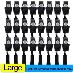20Pcs Universal Zipper Repair Kit Quick Instant Detachable Zipper Head Replacement Zipper Slider Pull for Jacket Bags Coat Free Sewing