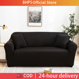 IN STOCK Elastic Stretch Sofa Cover 1/2/3/4 Seater with L-Shape Option - High-Quality Spandex Fabric Slipcover