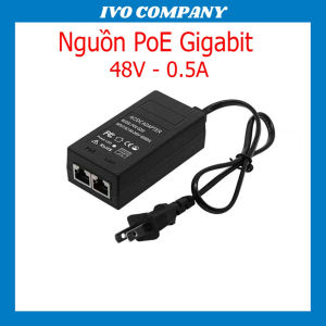 Bộ cấp nguồn POE Gigabit Tốc Độ 1000Mbps Cực xịn - chạy được lan 4 sợi