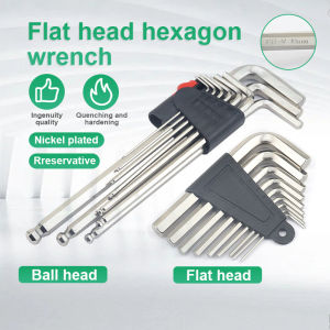 9 Pcs Screwdriver Hex allen key Wrench allen key Set Wrench With Ball End Cycling Repair Tool Kit Hexagon Wrench