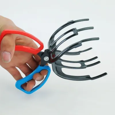 BLACKON Metal Big Fishing Gripper Fish Holder Catch Fish Control Big Fish Not Wet Hands Tongs Fish Control Clamp Antiskid Fishing Control Forceps Grip Tackle Tool