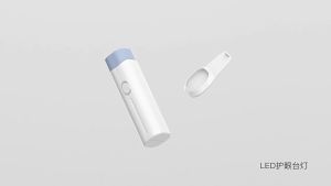 Creative Eye Protection Desk Lamp Flashlight Strong Light Rechargeable and Plug-in Dual-use Student Study Sufficiently Bright Dormitory Reading led Night Light