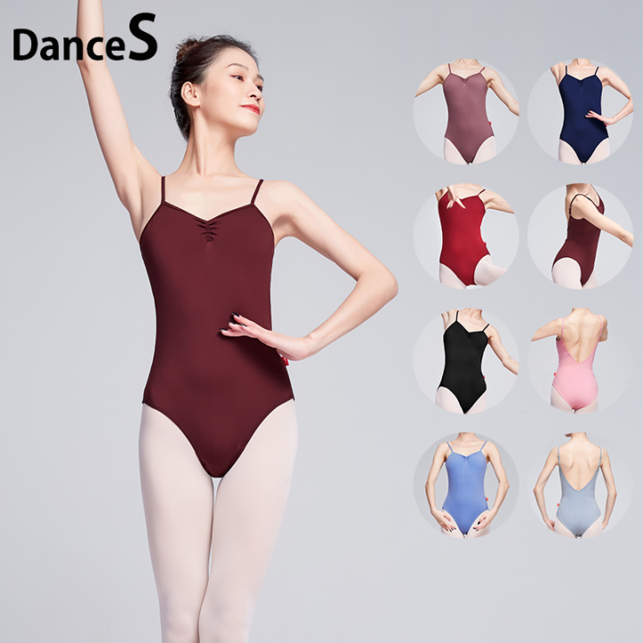 Girls Lace Patchwork Ballet Leotard - Camisole Dance Leotards For Toddler Gymnastics
