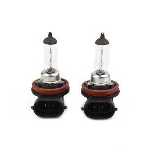 Gracekarin 2 Pcs H11 Halogen Headlight Bulbs 55W 12V 4300K Amber Glass Low Beam Fog Lamp For Car Truck Auto Lighting Replacement NEW