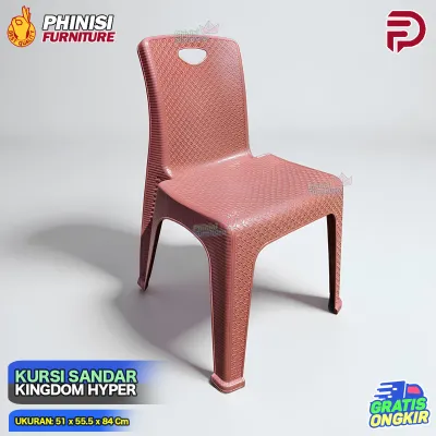Kursi Sandar Platstik Bangku Plastik Kursi Santai Kursi Kantor Kursi Bar Kursi Baso Kingdom Hyper