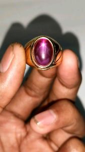 cincin pria merah siam STAR warna rose Bangkok