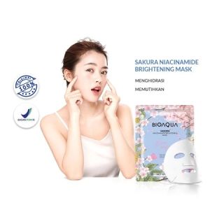 BIOAQUA Sheet Mask Masker Wajah Flowers Series