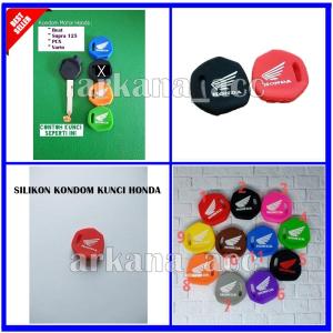 Cover Kunci Kontak Honda Beat Supra 125 PCX Vario Casing Remote Bahan Silikon Tebal Presisi AA