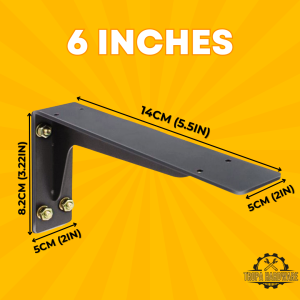 2pcs Wall Shelf Bracket Heavy Duty for Wall Floating Shelf  Welded Mantel Triangle Large Metal Shelf Wall Mounted