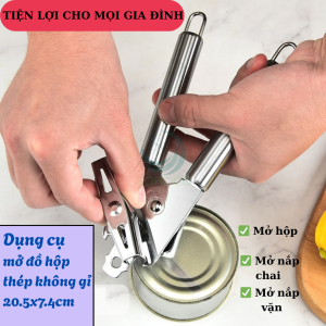 Dụng cụ mở nắp chai mở lon khui bia mở đồ đóng hộp đa năng 20x4.5 cm- Đồ mở hộp