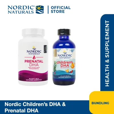 Nordic Naturals Prenatal DHA + ChildrenS Dha Strawberry