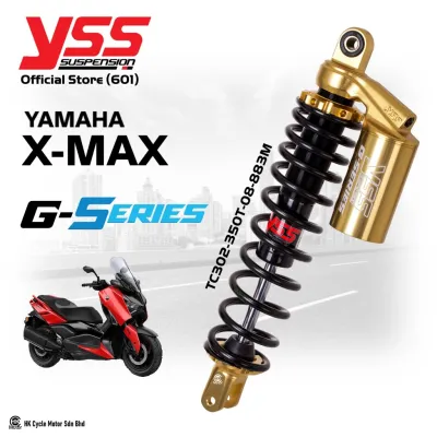 X-MAX YSS Suspension G-Series model (Gold Edition). For Yamaha XMAX.