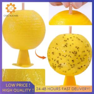 เครื่องจับแมลงอเนกประสงค์สไตล์ส้มที่ดักแมลงวันผลไม้สวนสำหรับใช้ในในร่มและกลางแจ้ง