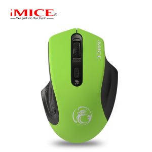 iMICE Original 2.4G Wireless Mouse Mute Game Office Mouse