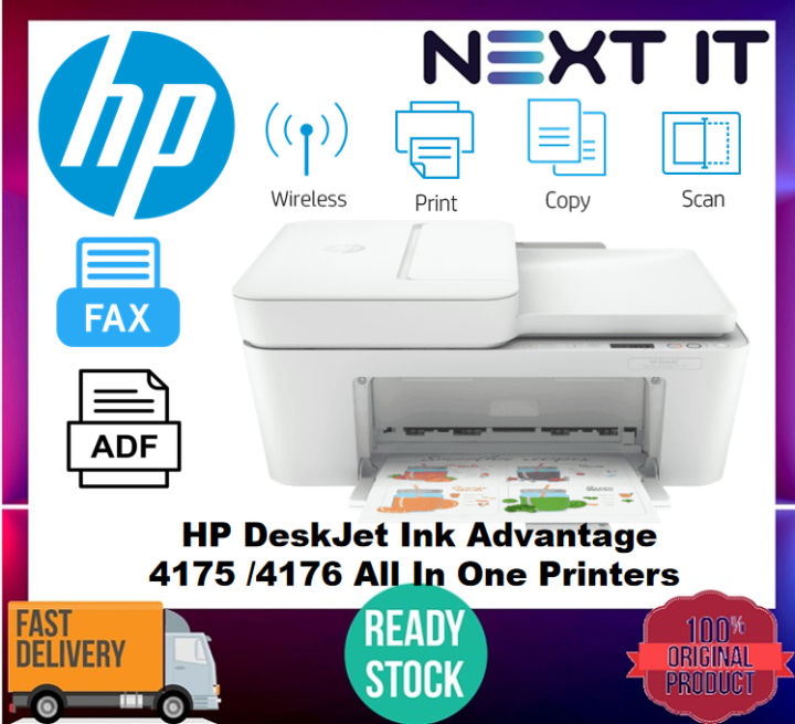 HP DeskJet Ink Advantage 4175/ 4176 All-in-One Printer | Lazada Malaysia