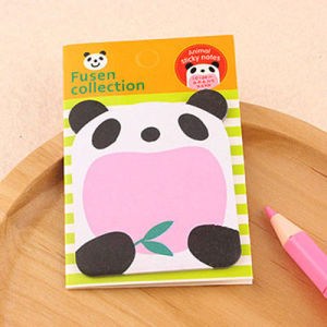 🔥 Kawaii Animal 20 Sheets Sticky Note Time Record Sticky Memo Student/ Office Memo Pad  LovelylifeFu COD