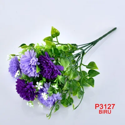 flower addict BUNGA DEKORASI / BUNGA ARTIFISIAL(1 BUKET 7 KUNTUM BUNGA)P3127