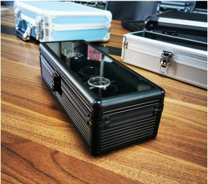 5/10 Slots Top Quality Matte Black Aluminum Alloy Watch Case Jewelry Storage Display Box