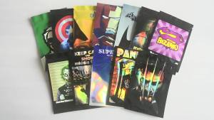 LZD 3.5g In Stock Printed Bag Packaging 8.5x13cm Small Bag Ziplock Bag 100 One Per Package