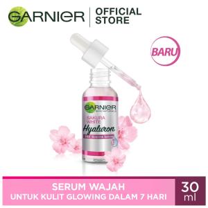 ( Sachet ) Garnier Sakura Glow 30x Hyaluron Booster Serum 7.5ml