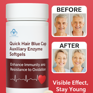 Quick Hair Coenzyme Softgel Blue Cap Health Care
