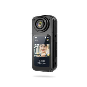 S70 2.7K Action Camera WiFi Magnetic Mini Camera 180° Rotation 1.47" Screen for Travel Vlogging