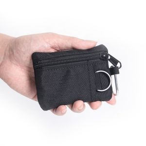【12 hours delivery】New outdoor small waist bag Military fan storage small wallet Tactical waist bag key bag storage bag