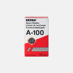 Kenko Cutter Blade A-100 - Isi Pisau Pemotong / Cutter 9mm - 1 Pack Isi 5 Pcs