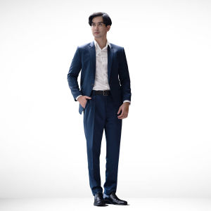 Jas Formal Pria - Setelan Jas dan Celana Pria - Jas Pria Premium - Jas Slimfit Pria - Navy