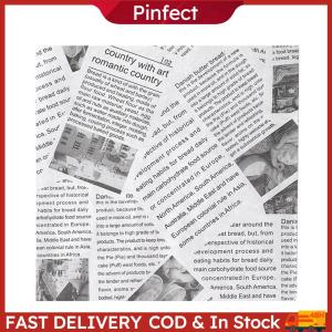 Disposable Food Wrapping Paper 500Pcs Waxed Deli Sheets 25x25cm Ideal for Burgers and Fries Takeout