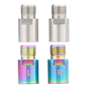 1Pair Road Bike Pedals Extenders Mountain Bike Pedals Adapters Alloy Bicycles Pedals Extension Bolts Spacers Enduring