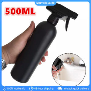 500ml Powerful Mist Spray Bottle Refillable Mist Bottle Liquid Container Alcohol Dispenser