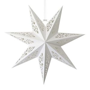 XYAX Christmas 45cm Wedding Home Decor Garden Party Light Christmas Decoration Christmas Lampshade Paper Lantern Stars Lampshade