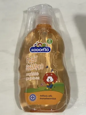 KODOMO shampoo +3 [orange] แชมพูเด็ก โคโดโม สูตรเจนเทิล อ่อนโยน 400 มล