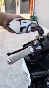 SOKO Universal Motorcycle Side Mirror (1 Pair) - Durable HD Adjustable