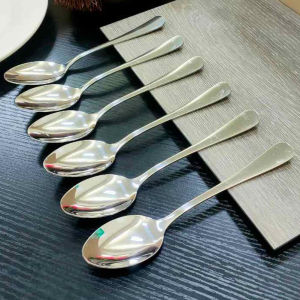 #6PCS STAINLESS STEEL DINNER SPOON AND FORK HIGH GRADE STAINLESS STEEL TABLEWARE#LF