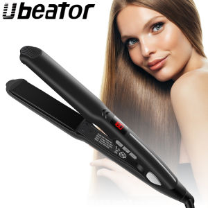 Professional Hair Straightener Curler Hair Flat Iron Negative Ion Infrared Hair Straighting Curling Iron Corrugation LED Display