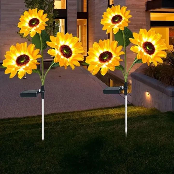 KUCHINE Mô phỏng Đèn Led hoa hướng dương năng lượng trời Nhân tạo 1/3 ...