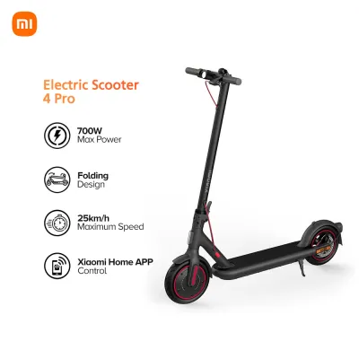 Xiaomi Electric Scooter 4 Pro Max Power 700W Approximately 55km General Range 25km/h Max Speed IPX4 Anti-lock Braking