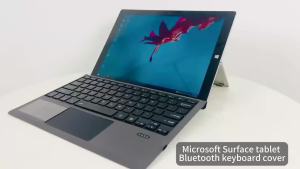 Backlit Trackpad Wireless Keyboard for Surface Pro 3 4 5 6 7 Portable Bluetooth Keyboard for Surface Pro 3 4 5 6 7