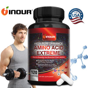 Amino Acid Extreme Capsules High Performance BCAA Muscle Repair Protein Synthesis Support