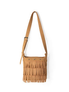 New Autumn/Winter Korean Style Vintage Tassel Crossbody Shoulder Bag for Women 2023 Niche trendy versatile suede small square bag