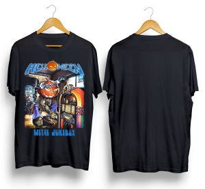 Kaos distro pria helloween metal jukebox bahan cotton combad 24s kaos metal