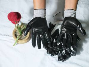 isi 6pasang (12pcs) sarung tangan gekko grill telapak karet dewasa gloves