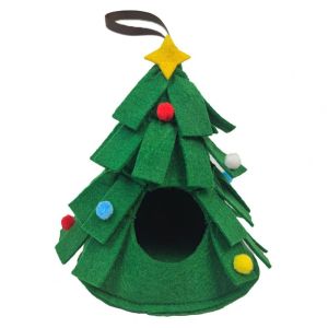 ER52858 Small Animals Hedgehog Soft Guinea Pig Cozy Warm Hamster House Cave Bed Hideout Pet Tent